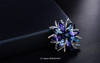 方寸之間的藝術 珠寶胸針原圖場景之美